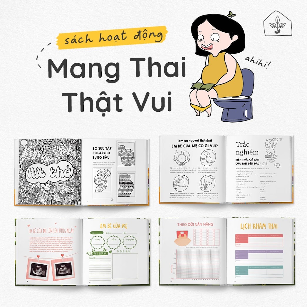 [A116] Tuyển tập sách thai giáo cực hữu ích Mẹ Bầu không thể bỏ qua