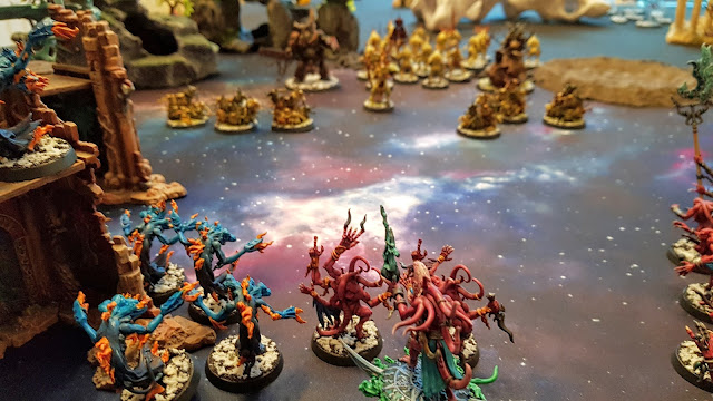 Slaanesh Daemons - 1200pts - Behead The Viper - Narrative mission from Vigilus Defiant Warhammer 40,000