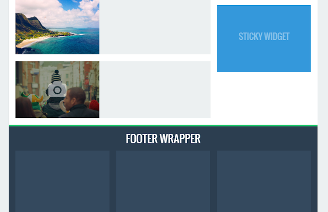 Cara Membuat Sticky Widget di Sidebar Blog Responsive