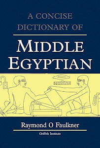 Concise Dictionary of Middle Egyptian