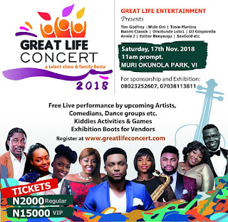 Sponsored: " Greatlife Concert 2018 "