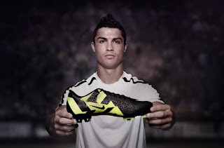 Cristiano Ronaldo Soccer Shoes Yellow