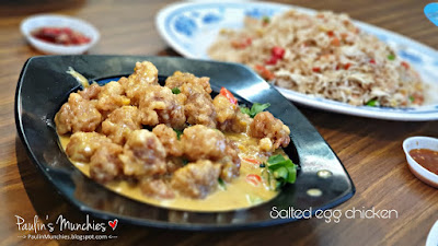 Salted egg chicken - Top Seafood at 442 BGain Eating House