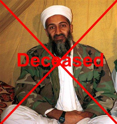 Osama in Laden said with in. says Osama in Laden.