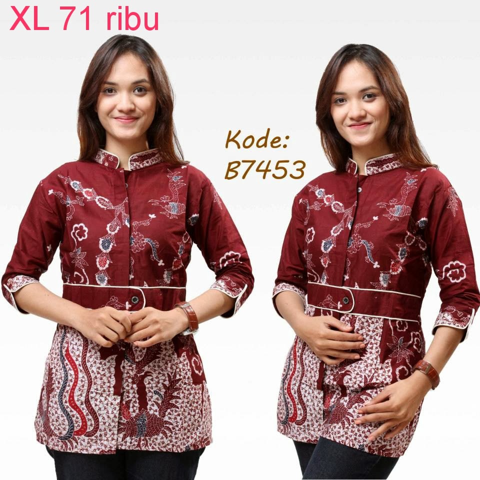  Contoh  Model Baju  Batik  Model Baju  Batik 