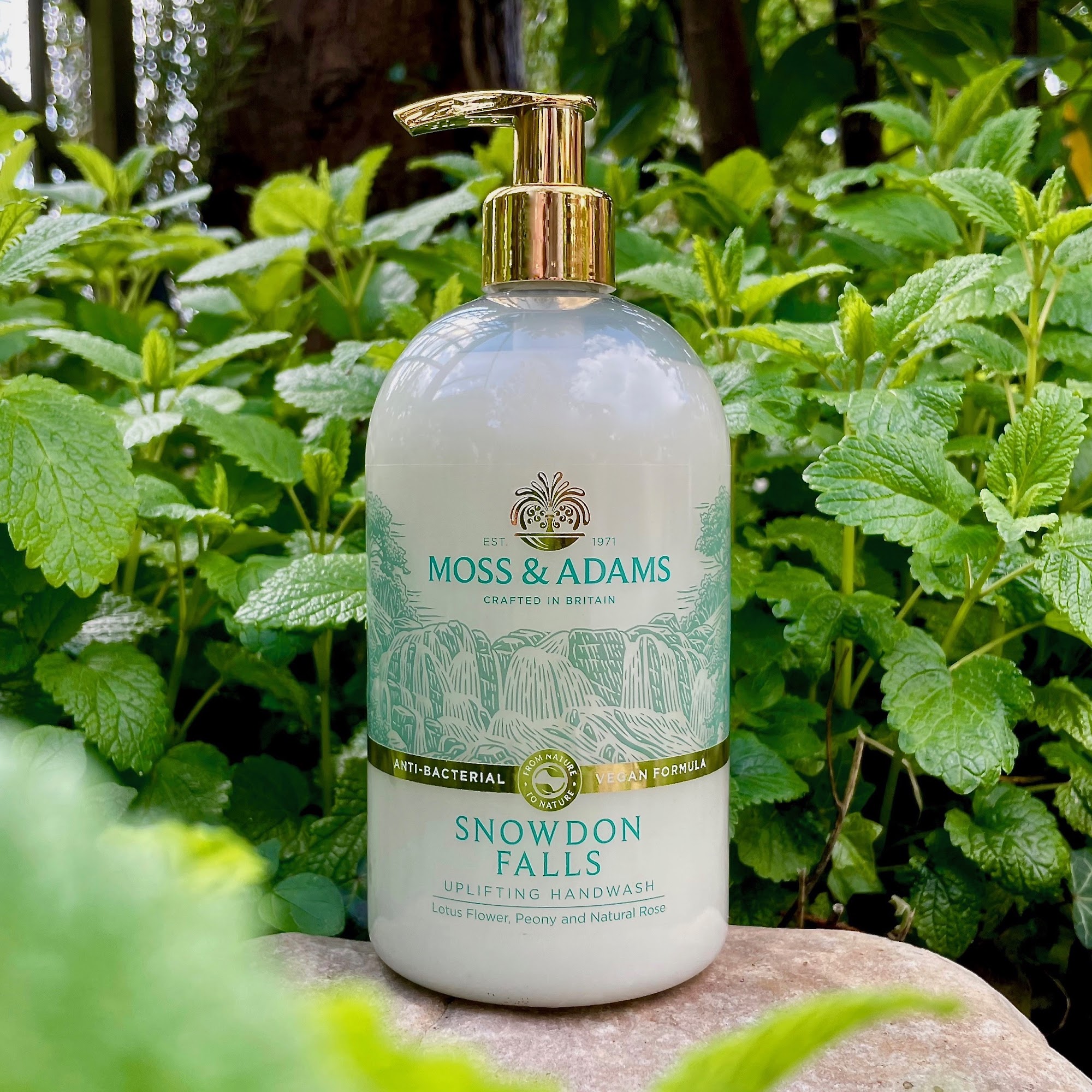 Moss & Adams Snowdon Falls Handwash Bottle