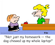 Dog cartoon. More Kids/Education cartoons every day here: (dogchewedupmywholelaptopcolcp)