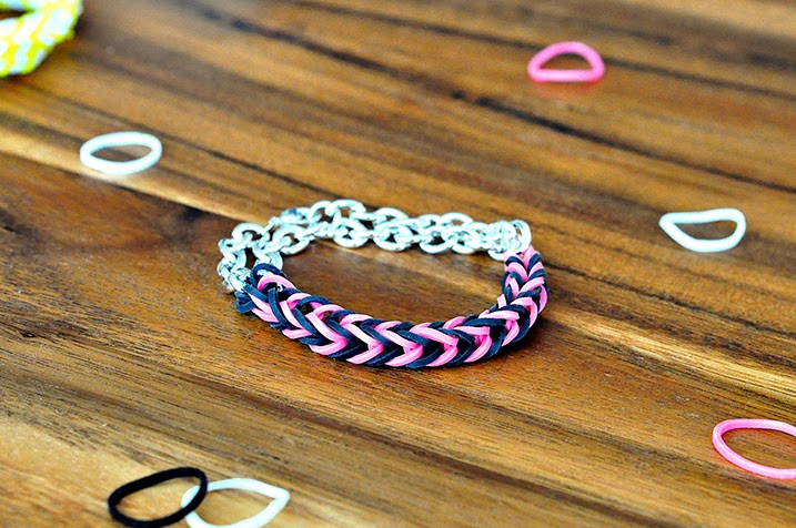 Buy Rainbow Tire Track Black and White Rainbow Loom Rubber Band Bracelet  Loom Bands Craft Kids Jewelry Kit Stretchy Pride Loom Colorful Gift Online  in India - Etsy