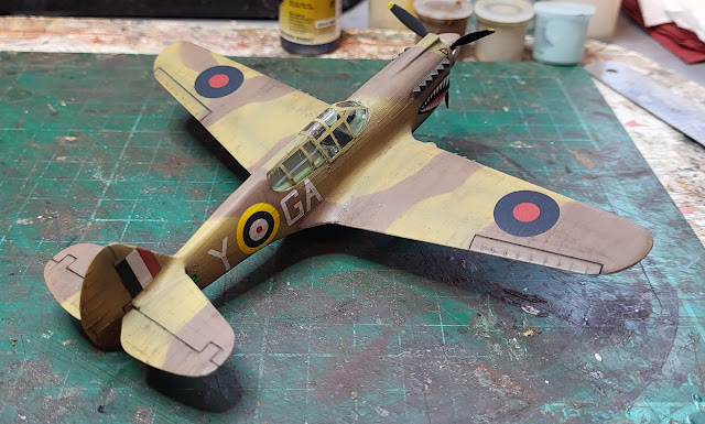 Airfix Curtiss Tomahawk11B,