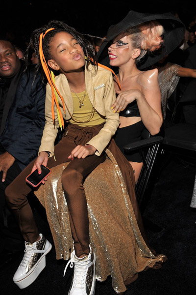 Gaga and willow smith,