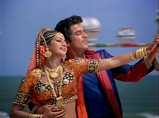 Sridevi & Jeetendra Wallpaper Download