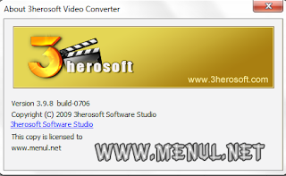 3herosoft Video Converter 3.9.8.0706 incl Serial