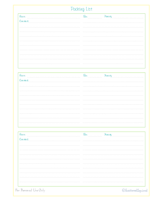 free printable inventory home management binder move 