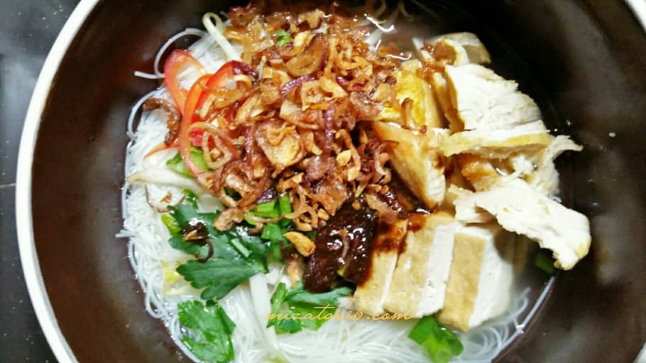 Resepi Bihun Sup Ayam Mudah Miza Talib