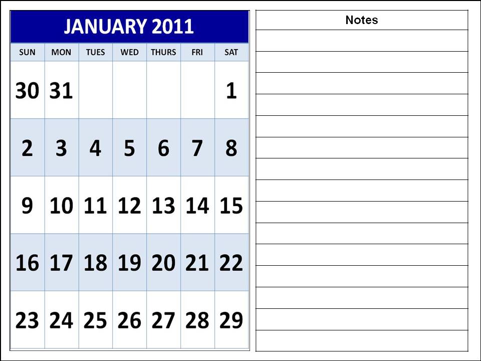 2011 calendar with holidays printable. 2011 calendar with holidays