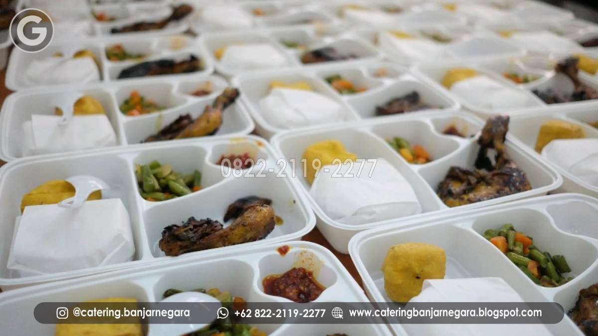 Nasi Box Sederhana Untuk Syukuran di Banjarnegara | Pesan +62 822-2119-2277