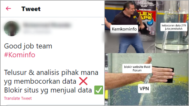 Kominfo Cuma Blokir Website Jual Beli Data Penduduk Indonesia, Netizen Heran