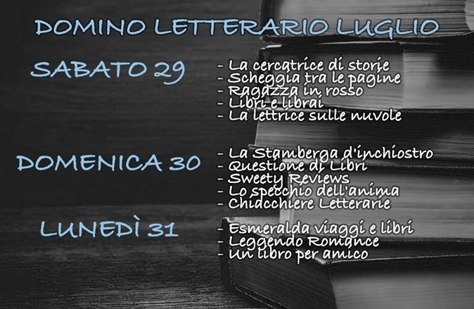 Domino letterario luglio