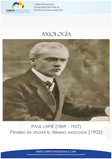 Axiología, Paul Lapie