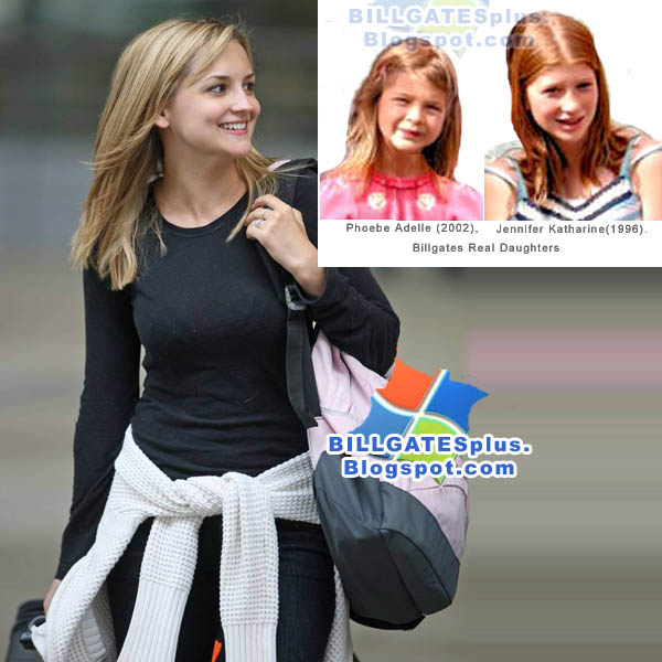 Billgates Phoebe Adelle Daughter Jennifer Katharine is inset