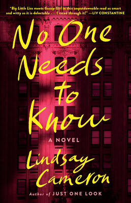 Dark Thrill Reviews: No One Needs to Know by Lindsay Cameron