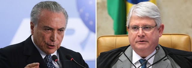 TEMER ESPERNEIA E PEDE SUSPEIÇÃO DE JANOT