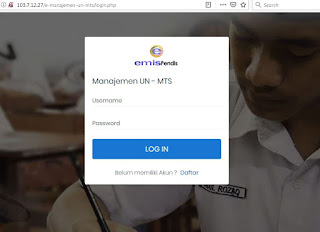 Dalam berbagai forum diskusi Operator Madrasah banyak yang mengeluhkan mengapa Aplikasi EM Alternatif Link EMIS Manajemen UN MTs MA