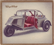 DAS AUTO VON HEUTE 255 Bilder TEMPO “FRONT” Zweisitziges Cabriolet, 200 ccm . (tempo front)