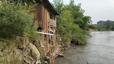 Menanti Asa Pemko Tebing Tinggi Segera Bertindak Atasi Erosi Sungai Padang