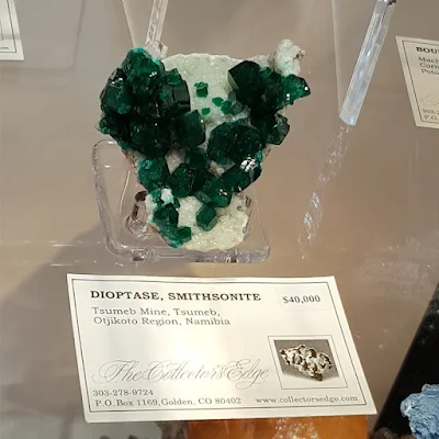 Dioptasa - Tsumeb mine - Namibia