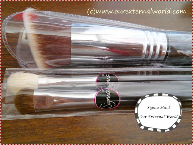 Sigma Surprise - Brushes and Eye Shadows