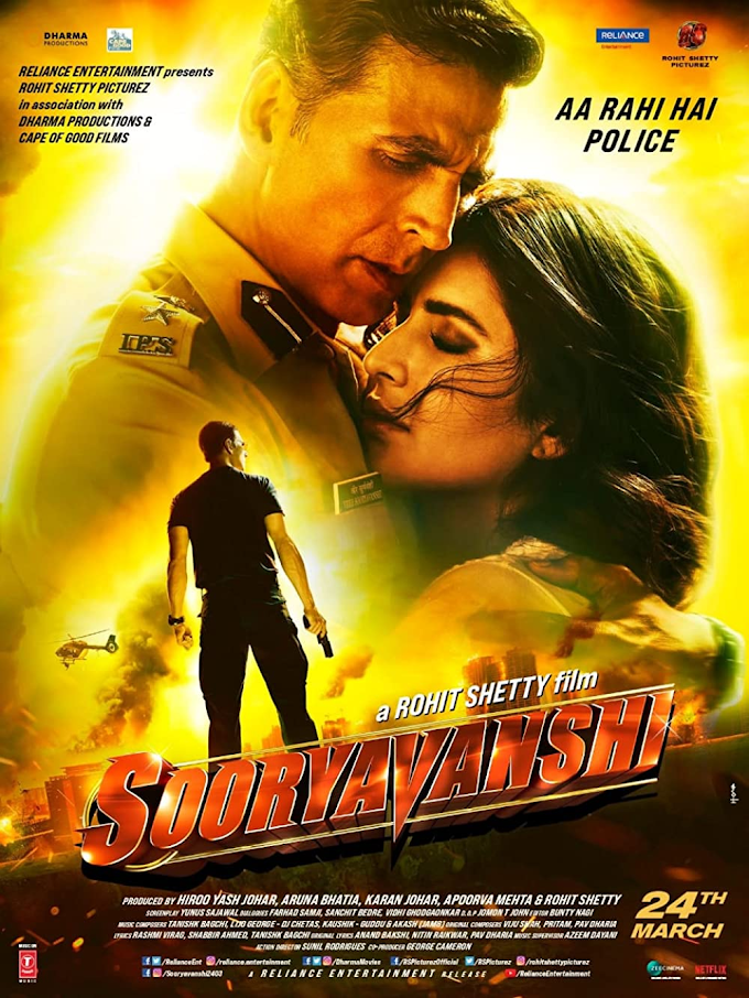 Download Sooryavanshi 2021 Hindi Movie 480p and 720p  NF HDRip 