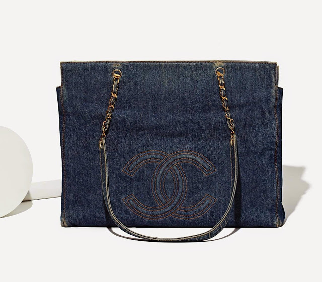 Chanel Denim Super Tote