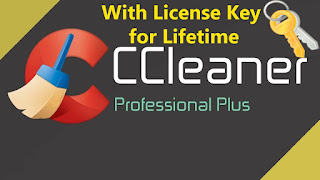  unproblematic in addition to effective utility for computers that tin easily build clean the junk files accumulat CCleaner Professional Plus License Key FREE 2017