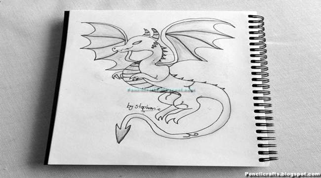 Japanese Dragon Pencil Drawings