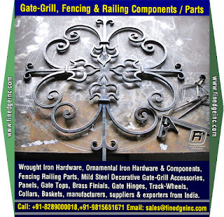 wrought iron flowers manufacturers exporters suppliers India http://www.finedgeinc.com +91-8289000018, +91-9815651671