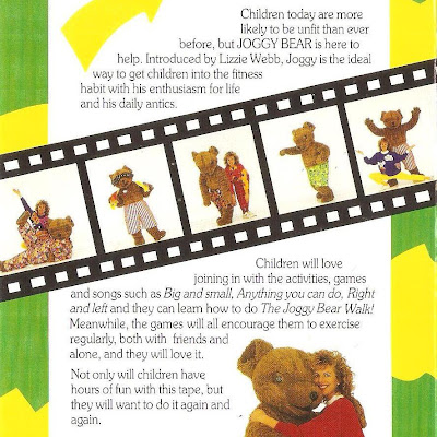 Lizzie and Joggy Bear Video Back Cover