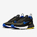 Sepatu Sneakers Nike Sportswear Air Max 2090 Black Hyper Blue Tour Yellow White DH7708005