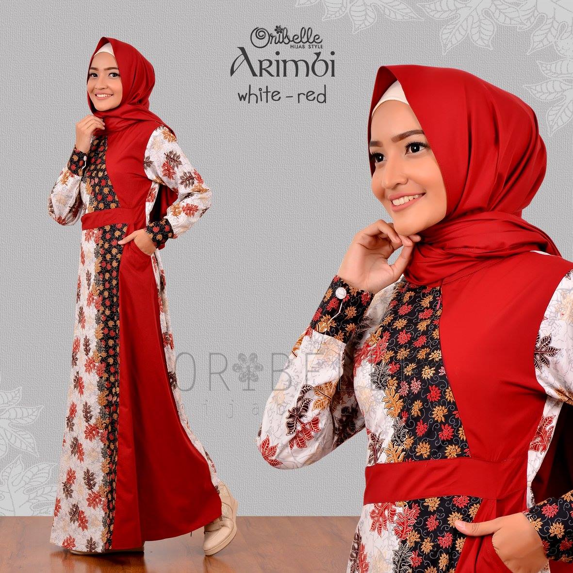 Model Gamis Syari Terbaru Original Oribelle Hijab Style