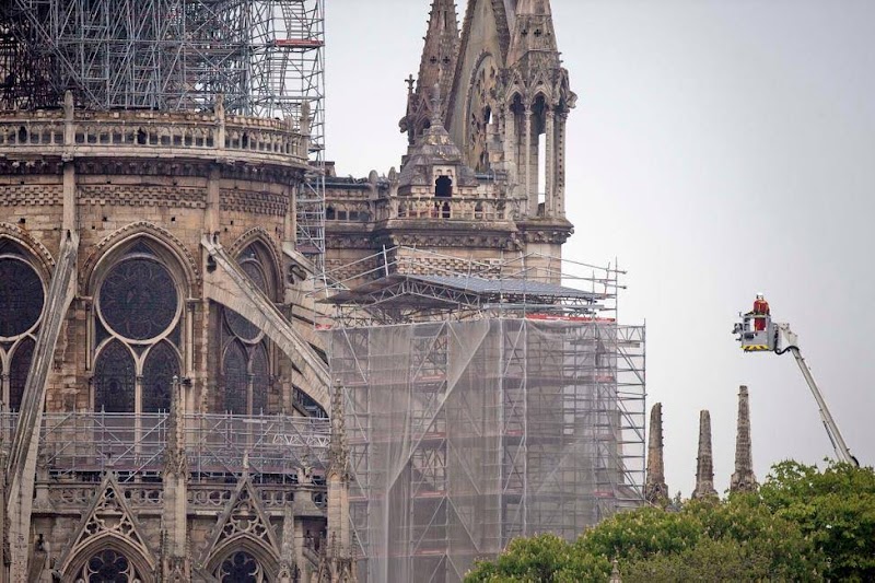 Notre Dame, en fotos: el día después de la tragedia que castigó al corazón de París