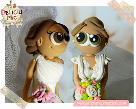 lesbi wedding cake toppers