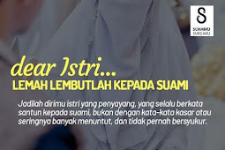 Wahai Istri, Jangan Kau Bentak Suamimu Supaya Allah Tidak Murka Kepadamu.