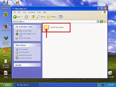 Learn how to unhide files and folders in windowsXP step14