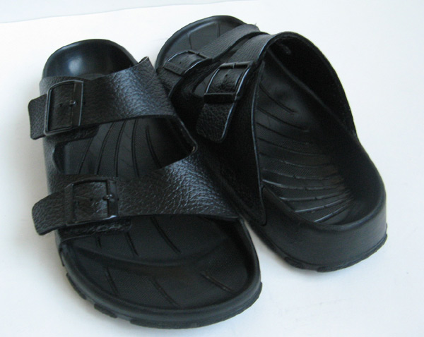 BLACK BIRKENSTOCK WATERPROOF SANDALS MENS SIZE 42 SIZE 9