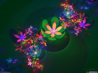 HD 3D Flowers Digital Desktop Wallpapers