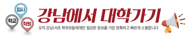 강남지역 특화 교육정보 공유 온라인 카페