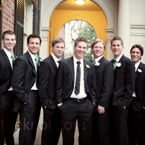 pics of yellow weddings with tan tuxedos