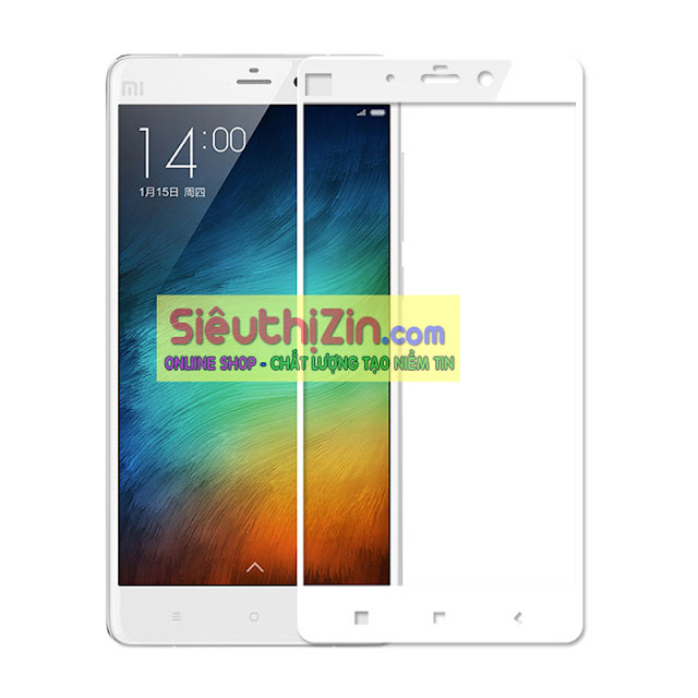 Miếng dán cường lực Xiaomi Mi Note Full màn hình 