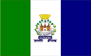 Bandeira de Cláudio MG