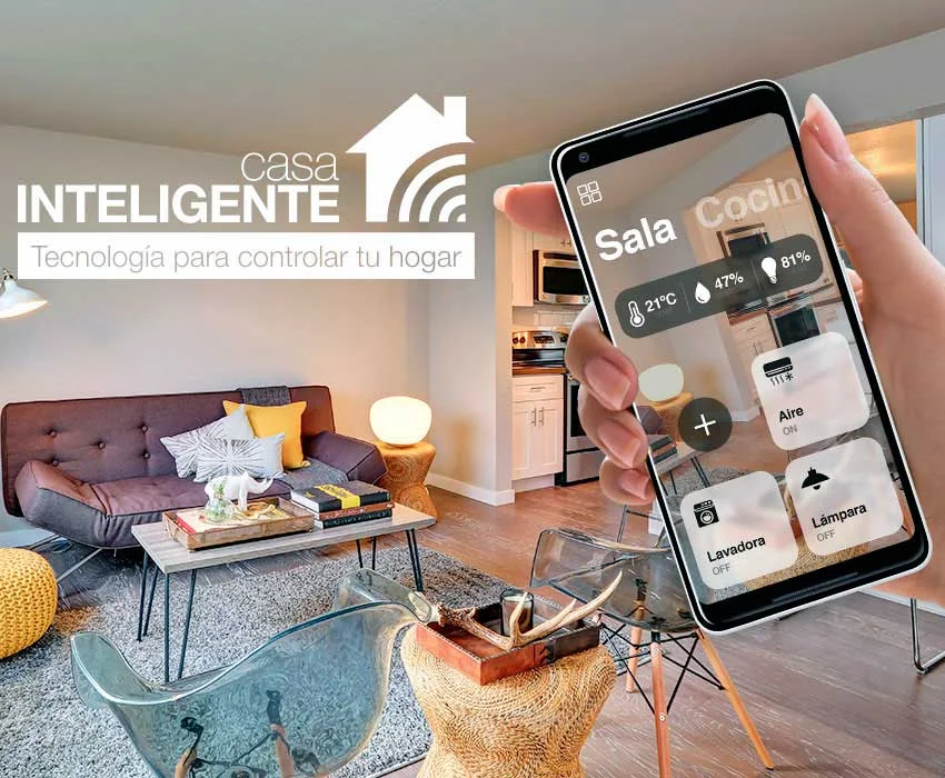 Instalaciones eléctricas residenciales - Casa inteligente controlada por celular